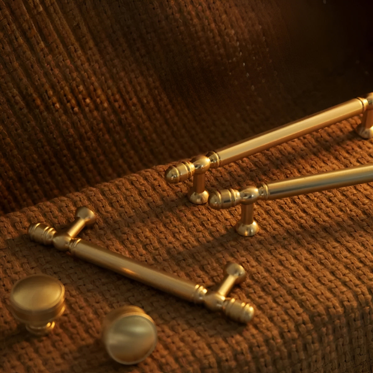 French Modern Luxury Gold Cabinet Handles