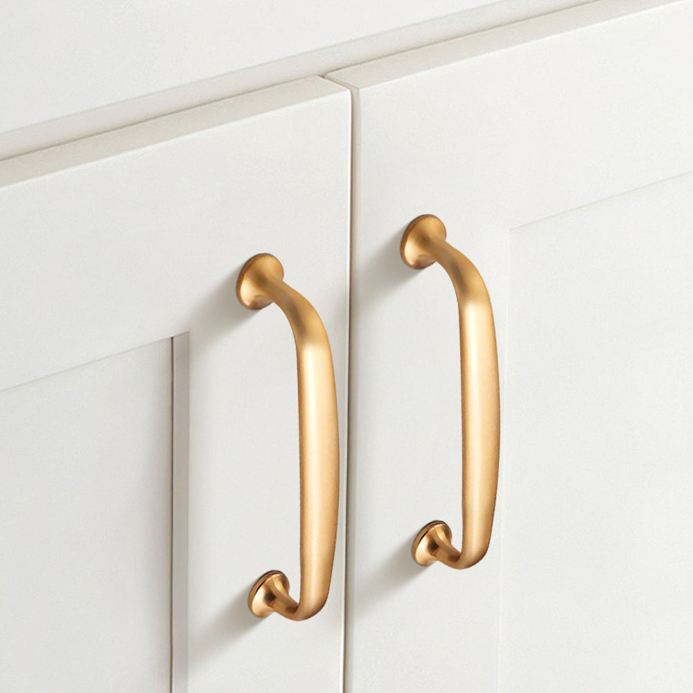 Classic Gold Kitchen Drawer Cabinet Handles