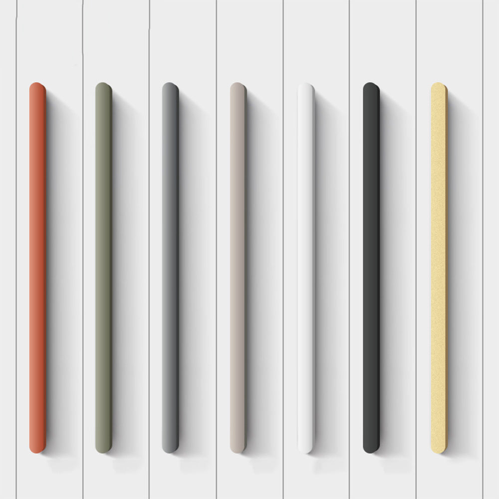 Large Aluminum Alloy Colourful Drawer Handles