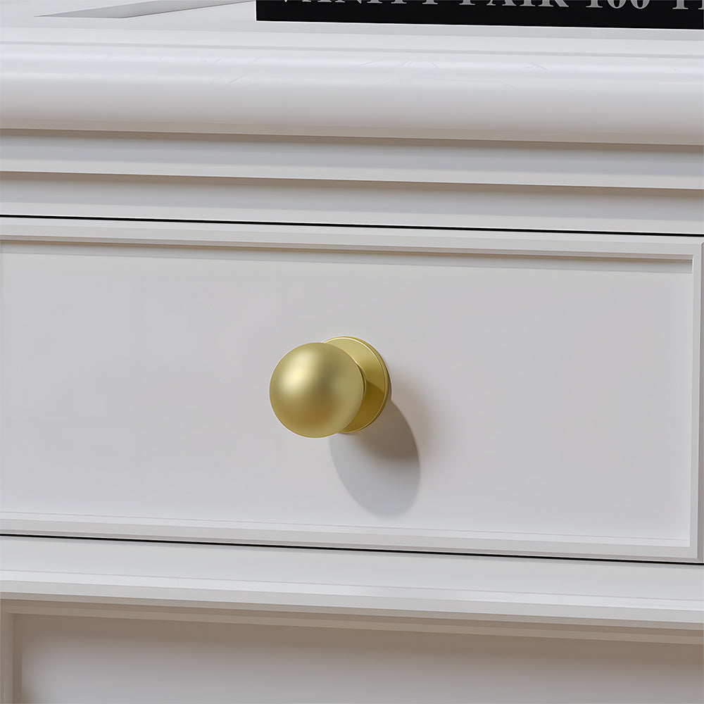 25mm Round Drawer Cabinet Knobs for Bathroom Kitchen Bedroom