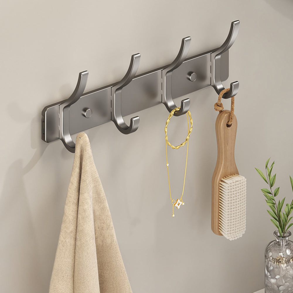 Bedroom Door Coat Storage Aluminum Alloy Wall Hook