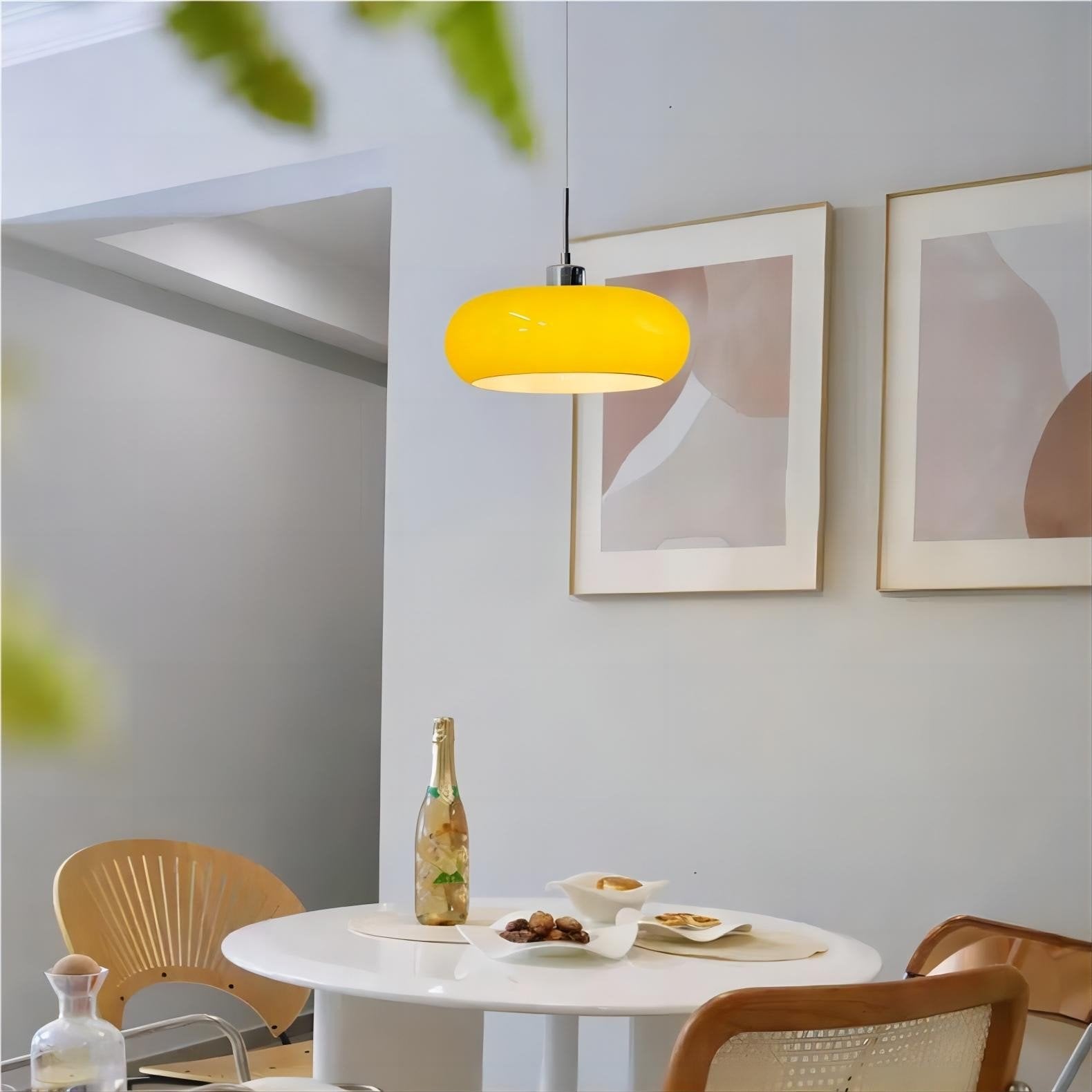 Vintage Gold Glass Pendant Ceiling Lights