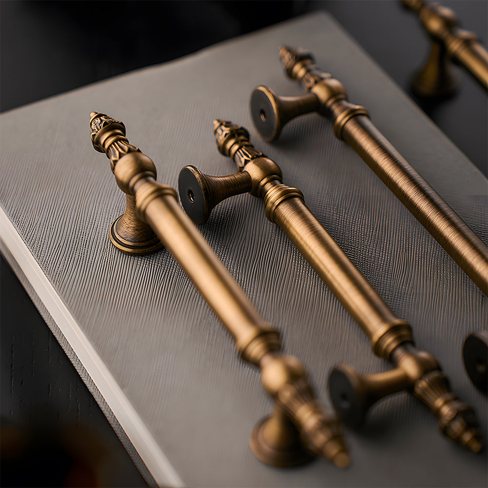 European Style Classical Brass Cabinet Door Handles