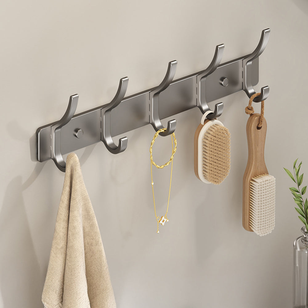 Bedroom Door Coat Storage Aluminum Alloy Wall Hook