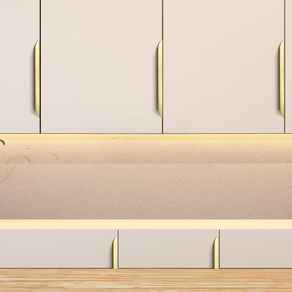 Long Simple Multicolored Invisible Cabinet Drawer Handle
