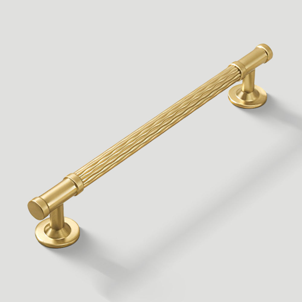 Fashionable Gold Textured Kitchen Cabinet Handles