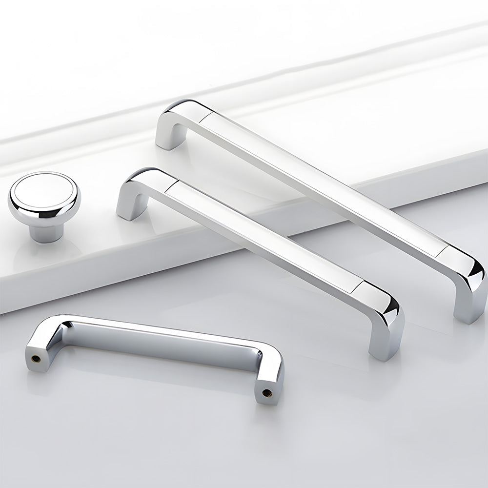Modern Minimalist Frosted Wardrobe Door Drawer Pull