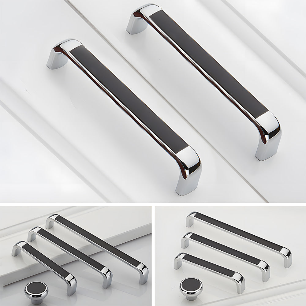 Modern Minimalist Frosted Wardrobe Door Drawer Pull
