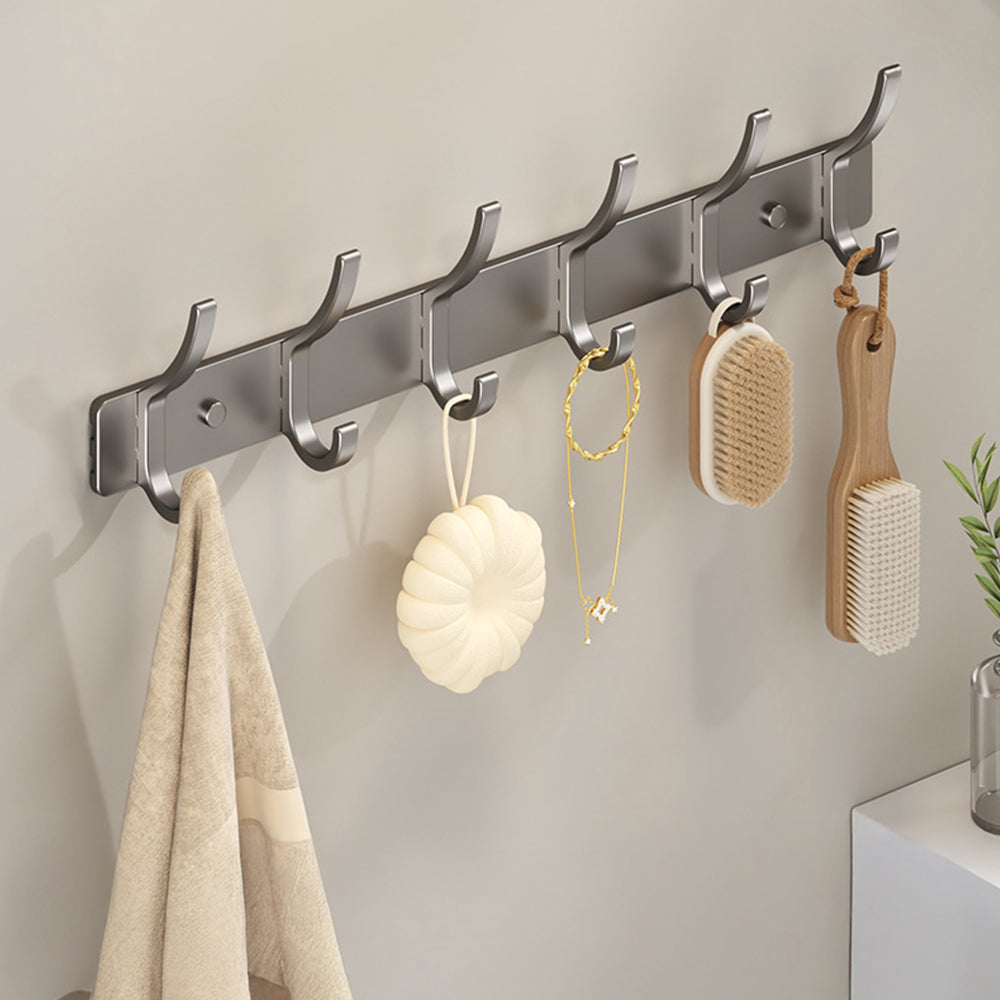 Bedroom Door Coat Storage Aluminum Alloy Wall Hook