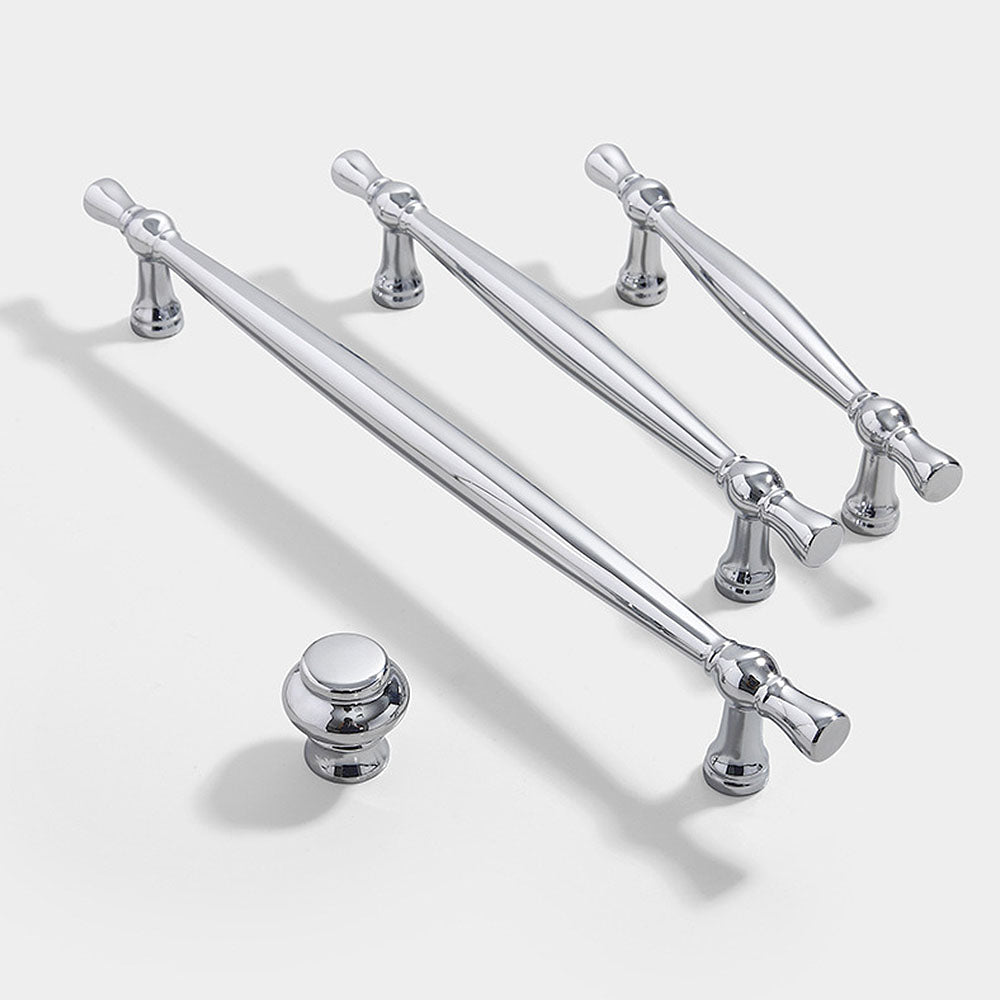 Simple Retro Gold Zinc Alloy Cabinet Handles And Drawer Knobs