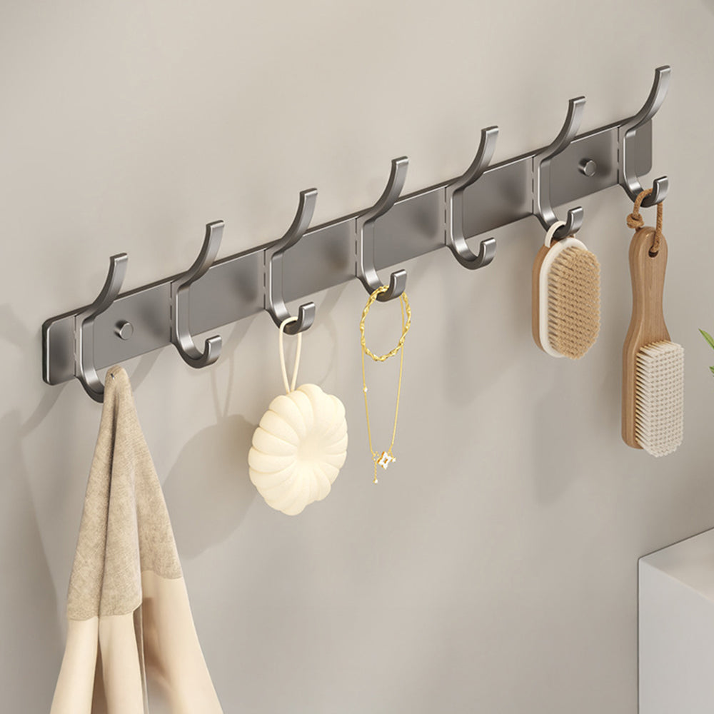 Bedroom Door Coat Storage Aluminum Alloy Wall Hook