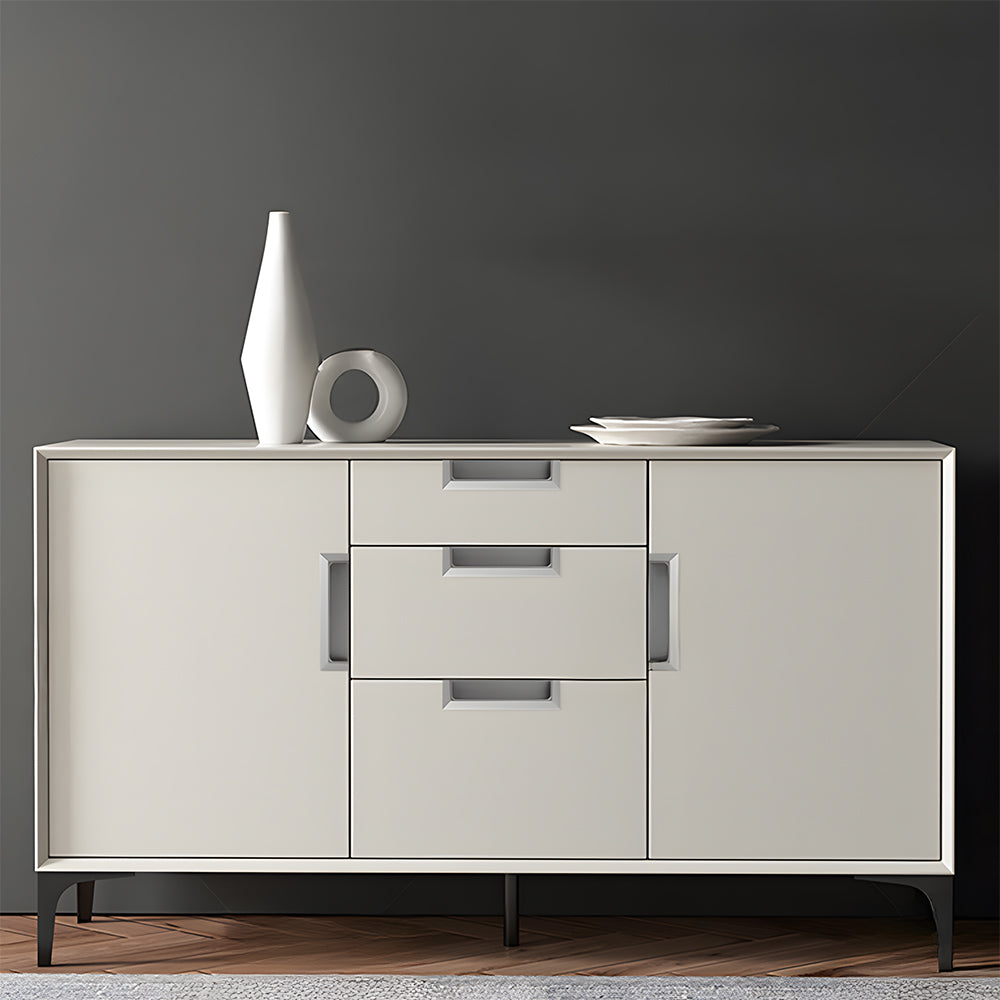 Modern Square Recessed Flush Finger Pulls for Cabinet