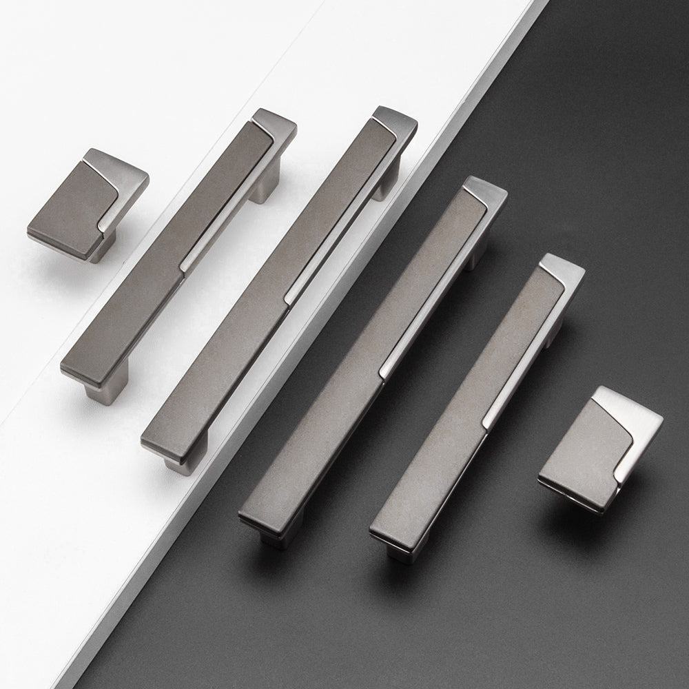 Modern Square Kitchen Bar Cabinet Pull Handles