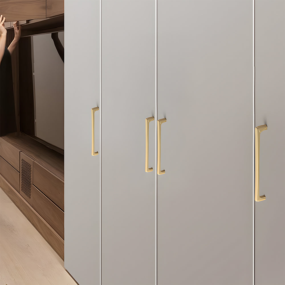 Simple Zinc Alloy Cabinet Wardrobe Handle