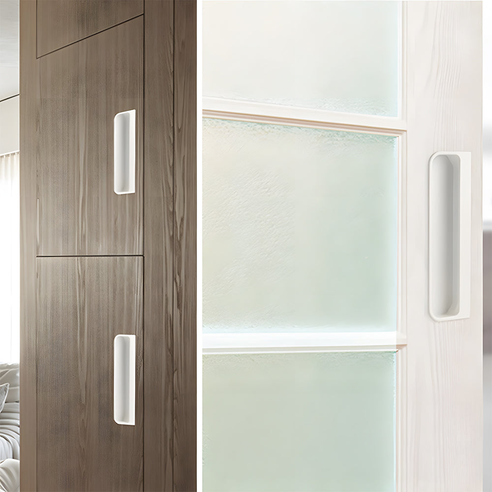 Simple Sliding Door Handles Flush Finger Pulls