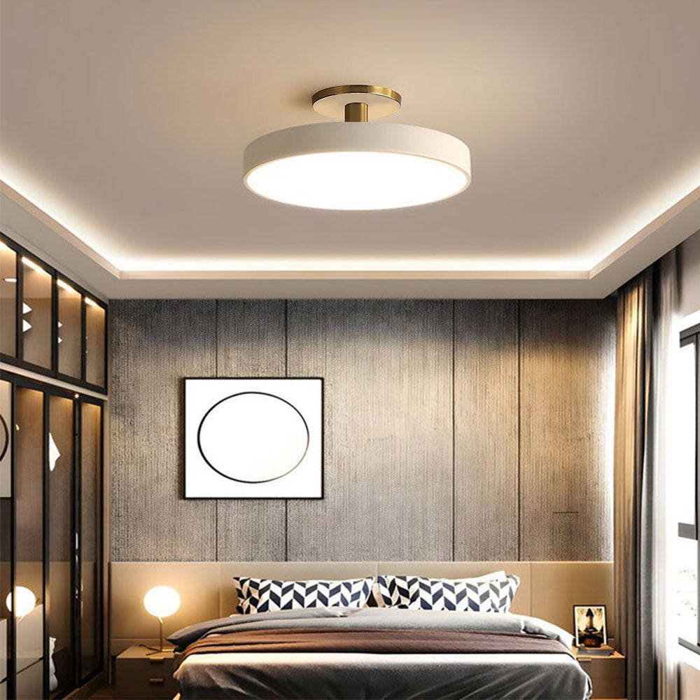 Modern Living Room Flush Mount Round Ceiling Lighting