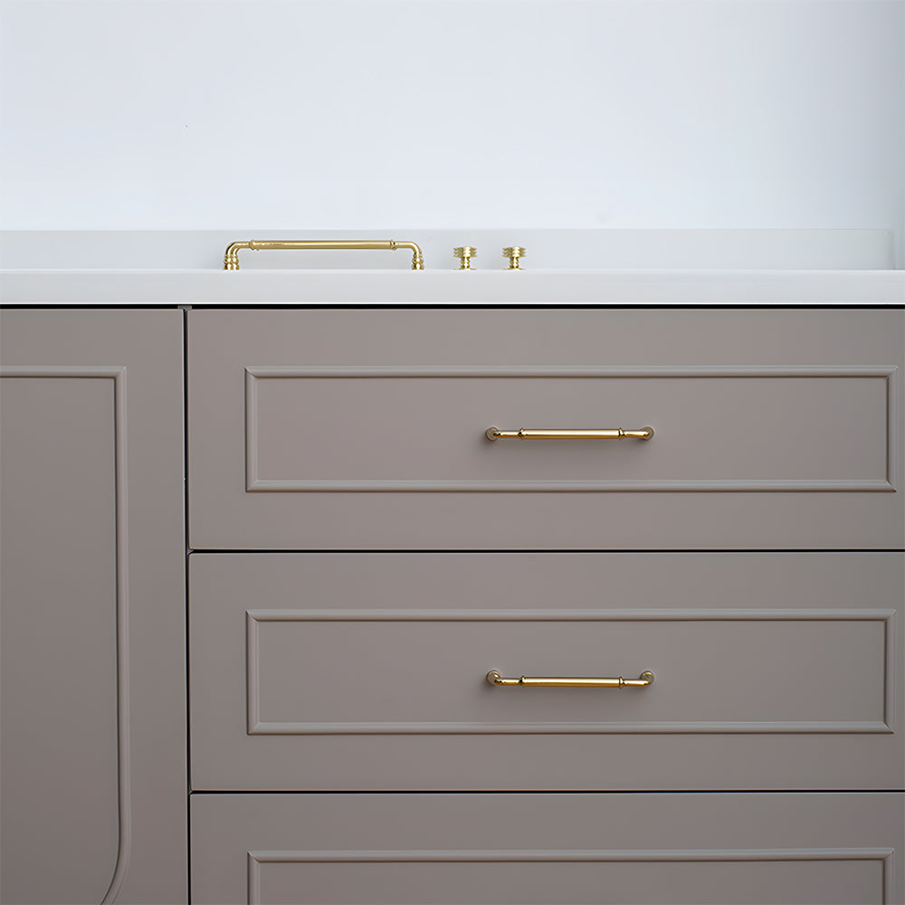 Luxury Brass Wardrobe Kitchen Handles And Knobs