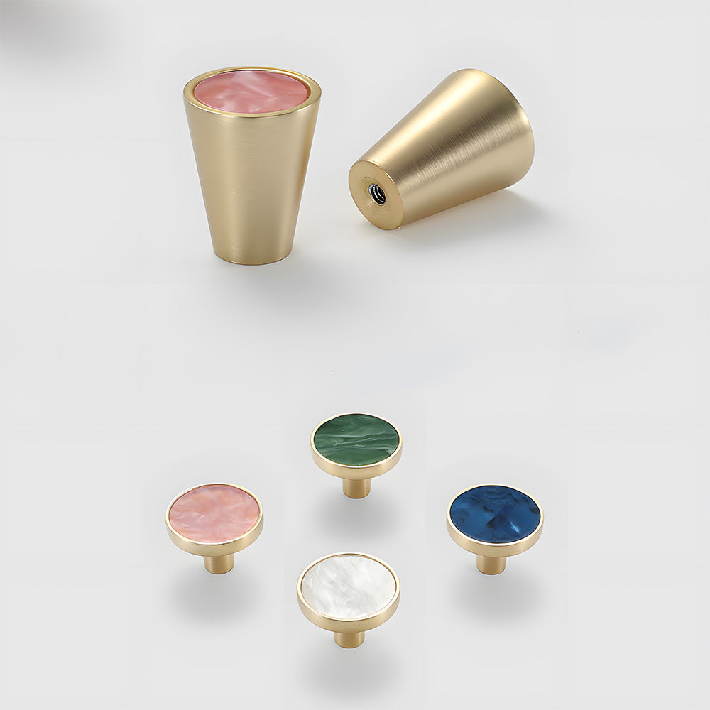 Creative Colorful Small Wardrobe Cabinet Drawer Knob
