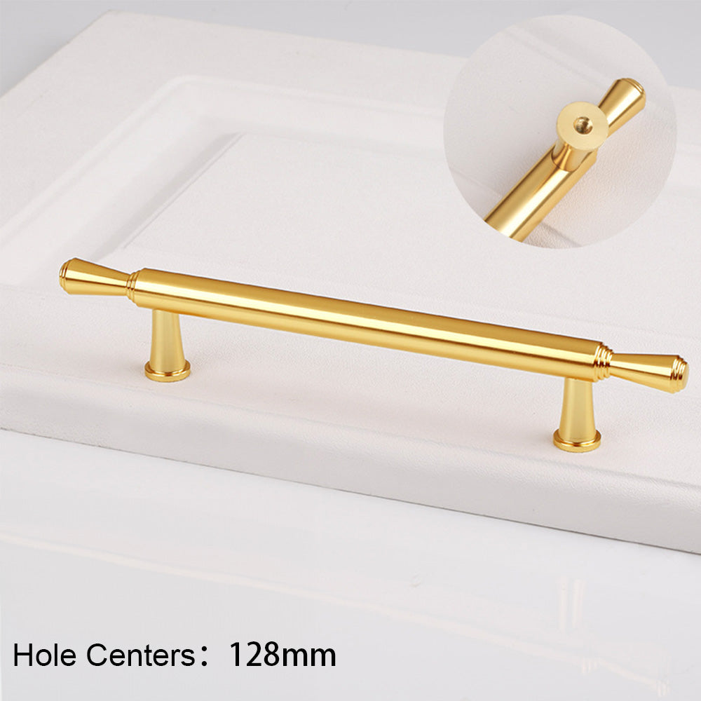 Simple European Modern Round Stick Cabinet Handle