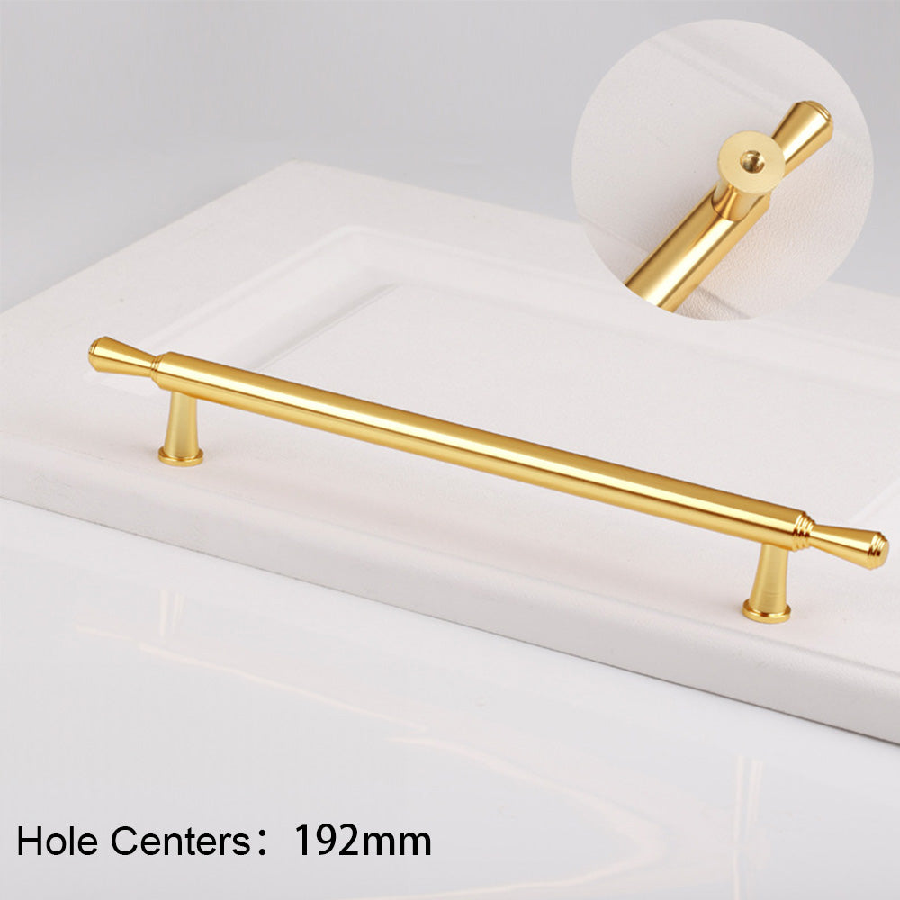 Simple European Modern Round Stick Cabinet Handle