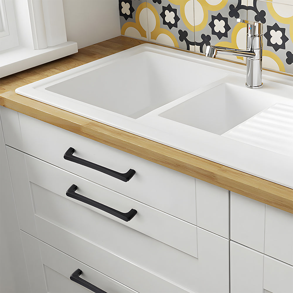 Simple Zinc Alloy Cabinet Wardrobe Handle