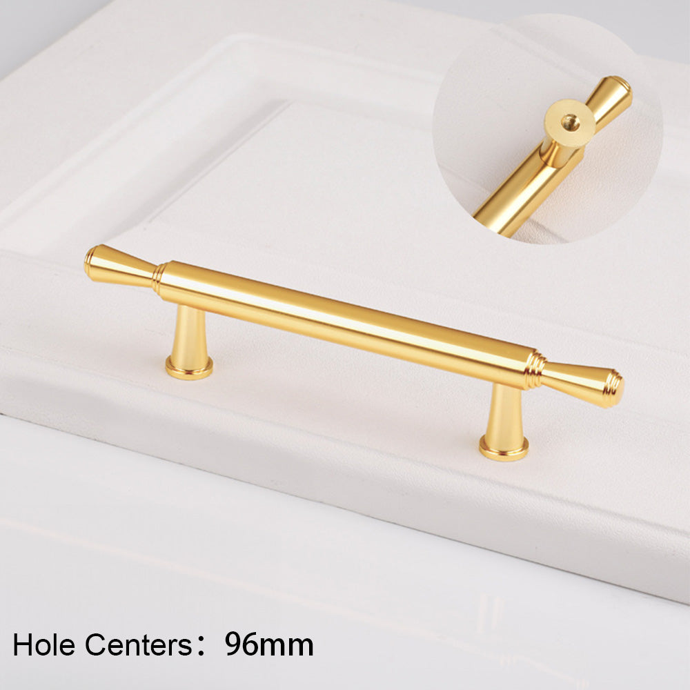 Simple European Modern Round Stick Cabinet Handle