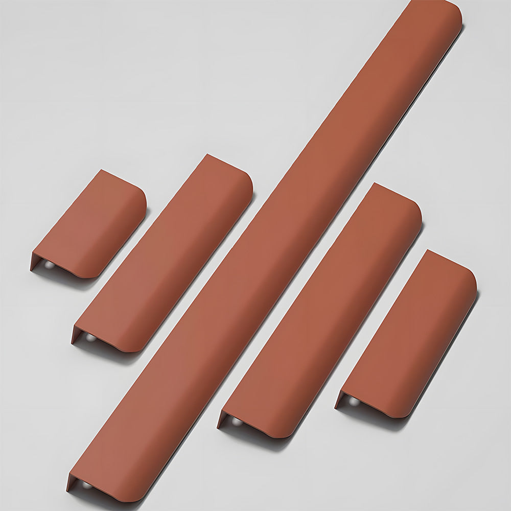 Simple Multicolored Invisible Cabinet Drawer Handles