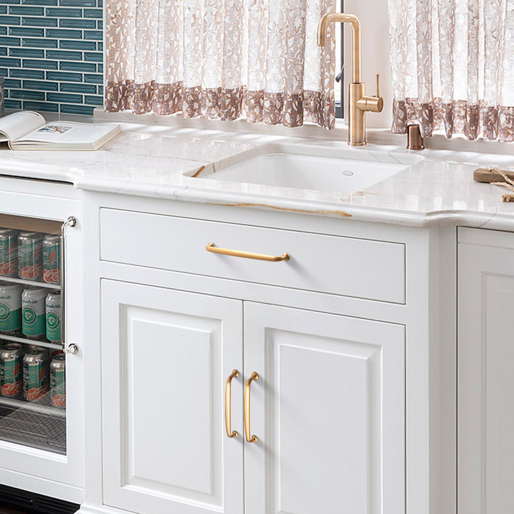 Minimalist Classic Smooth Kitchen Drawer Cabinet Handles