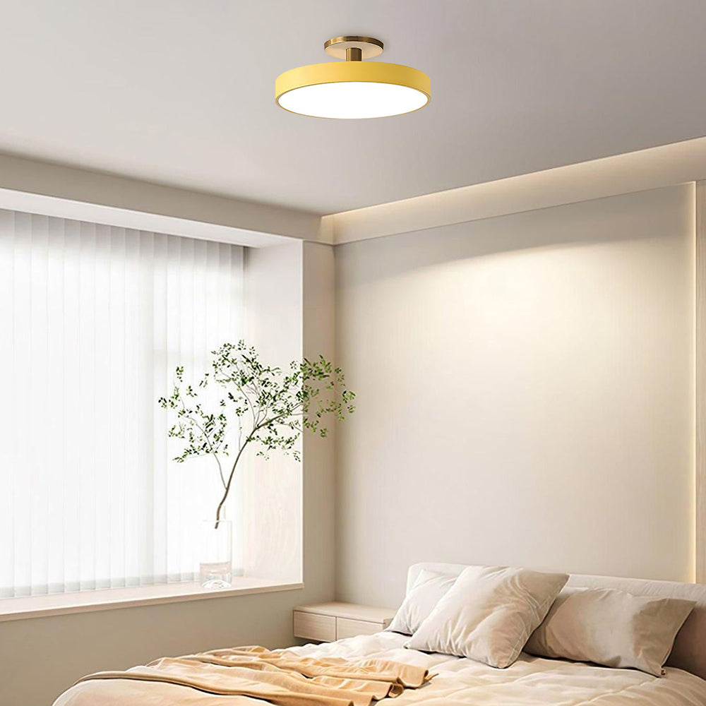 Modern Living Room Flush Mount Round Ceiling Lighting