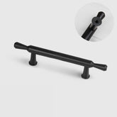 Simple European Modern Round Stick Cabinet Handle