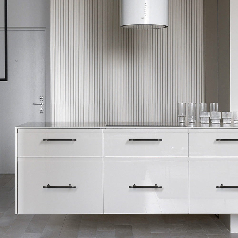 Simple European Modern Round Stick Cabinet Handle