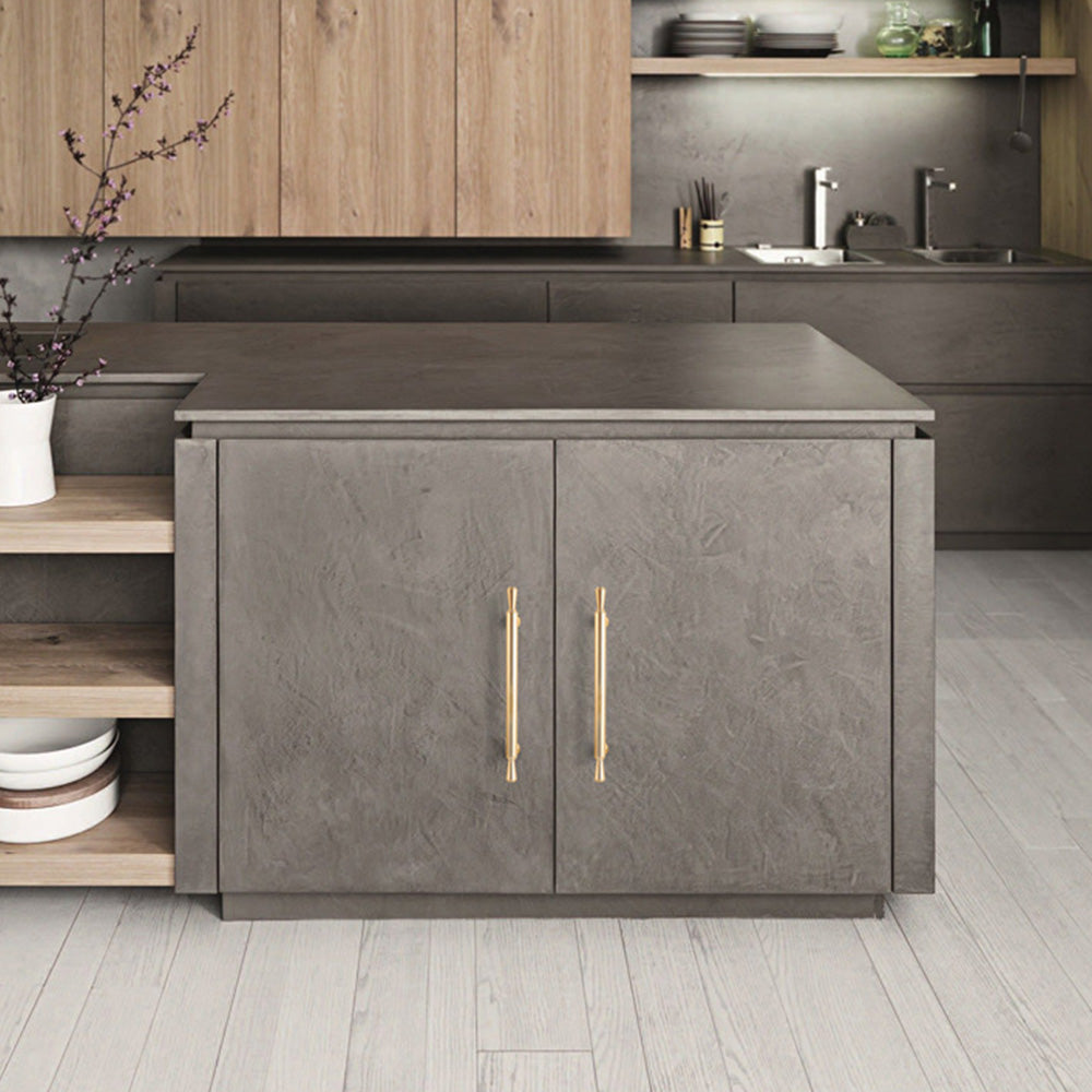 Simple European Modern Round Stick Cabinet Handle