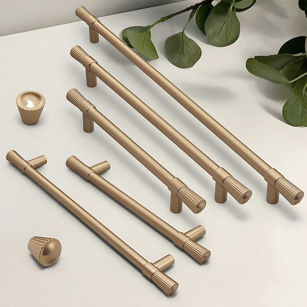 French Gold Wardrobe Door Drawer Handles