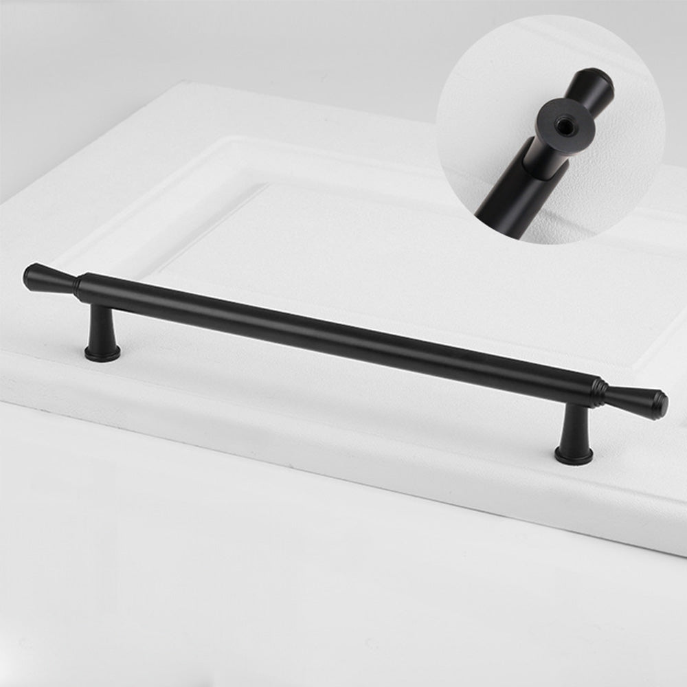 Simple European Modern Round Stick Cabinet Handle