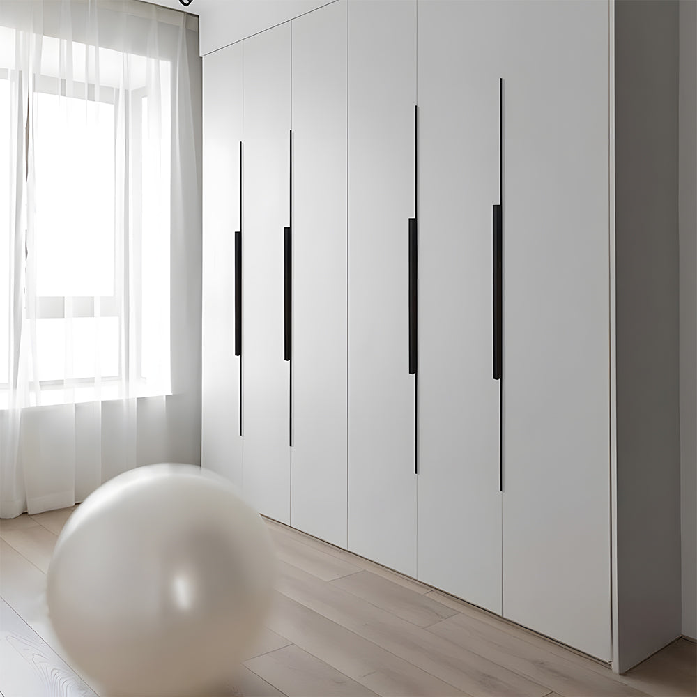Minimalist Wardrobe Door Invisible Edge Cabinet Handles