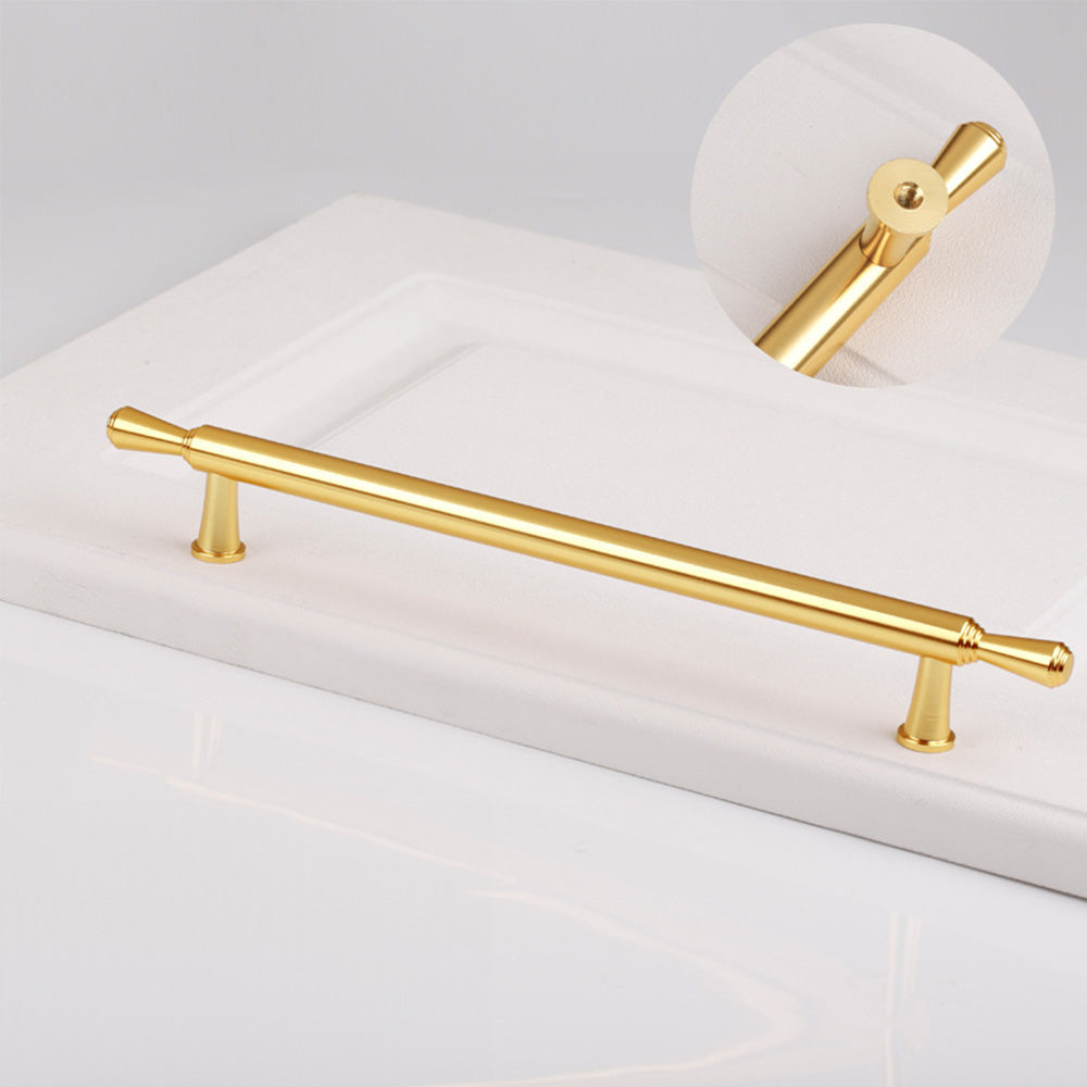 Simple European Modern Round Stick Cabinet Handle