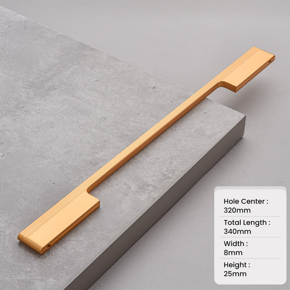 Extended Cabinet Slimline Bar Handles