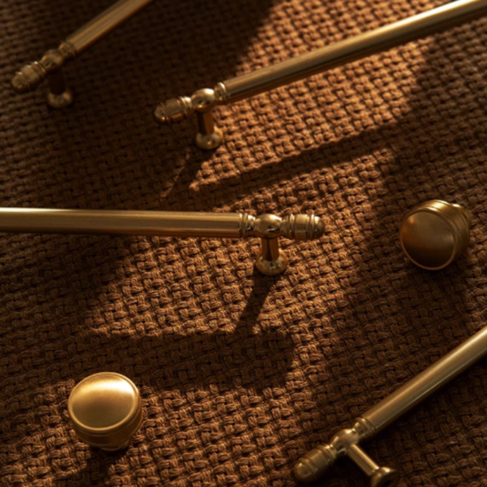 French Modern Luxury Gold Cabinet Handles