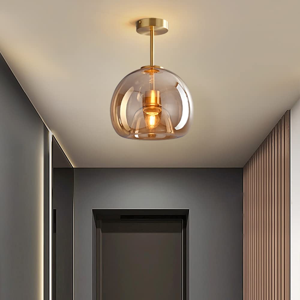 Vintage Glass Modern Ceiling Lights