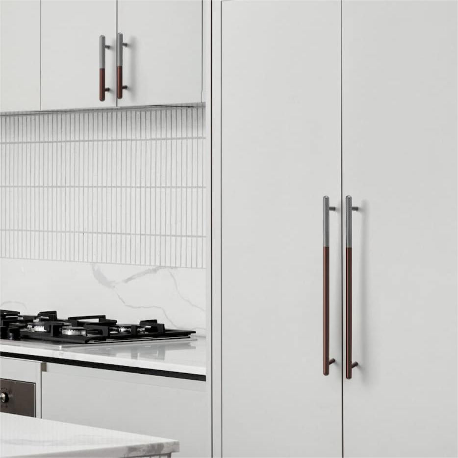 Two Tone Solid Cabinet Handles