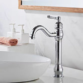 Traditional Deck Mounted Cold and Hot Tap_Chrome