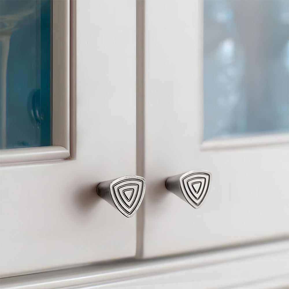 Geometric Triangle Cupboard & Drawer Knobs