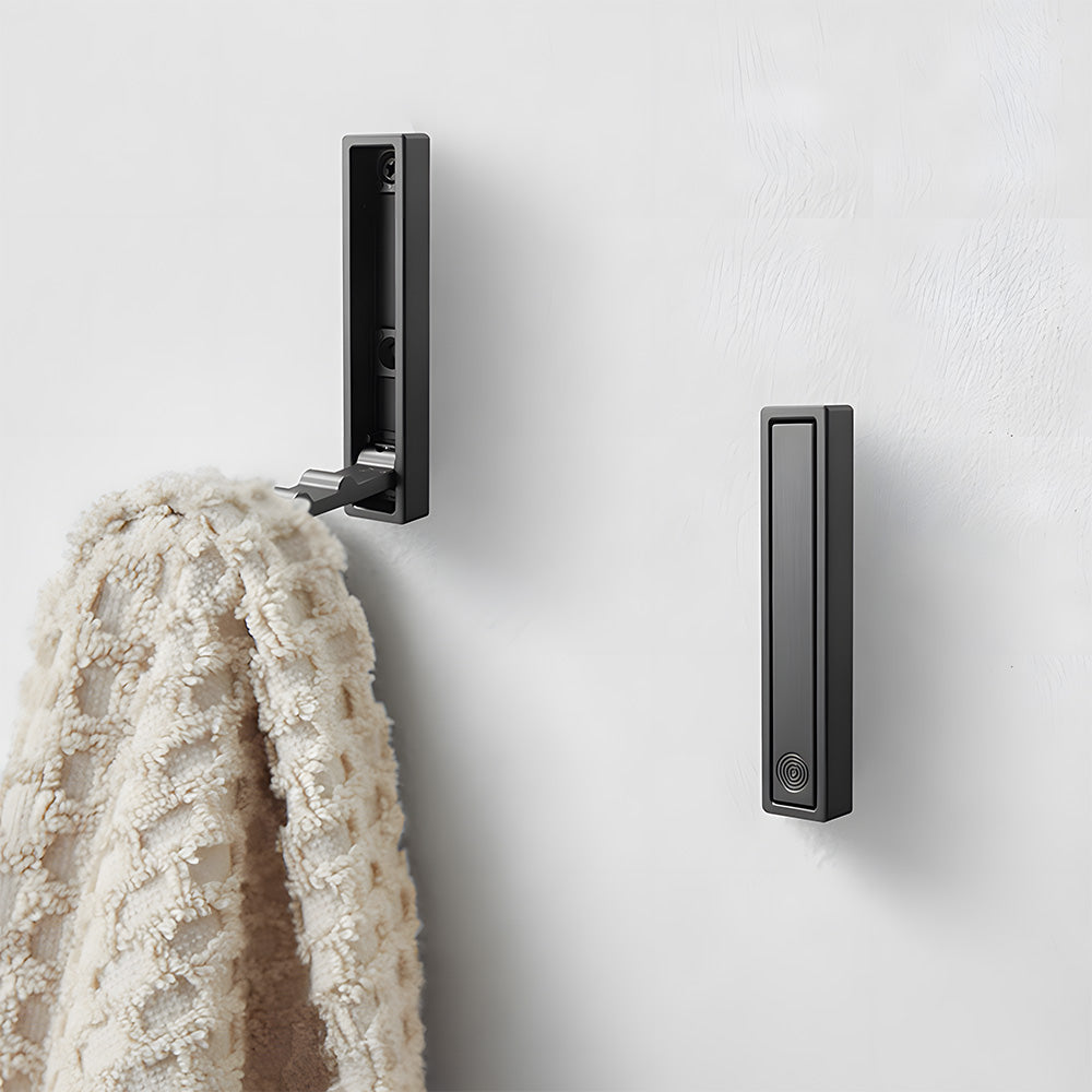 Invisible Foldable Coat Multi-Functional Single Hook For Bathroom