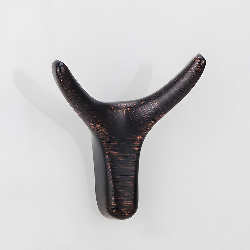 Modern Cute Metal Antler Coat Single Hook