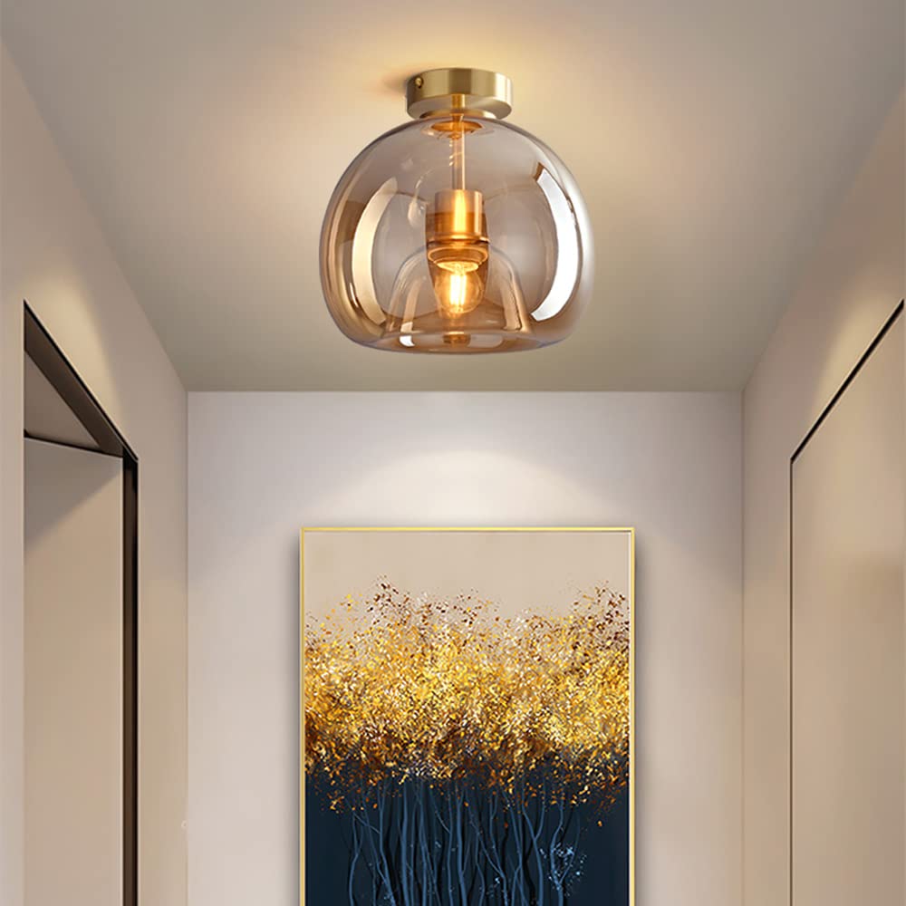 Vintage Glass Modern Ceiling Lights