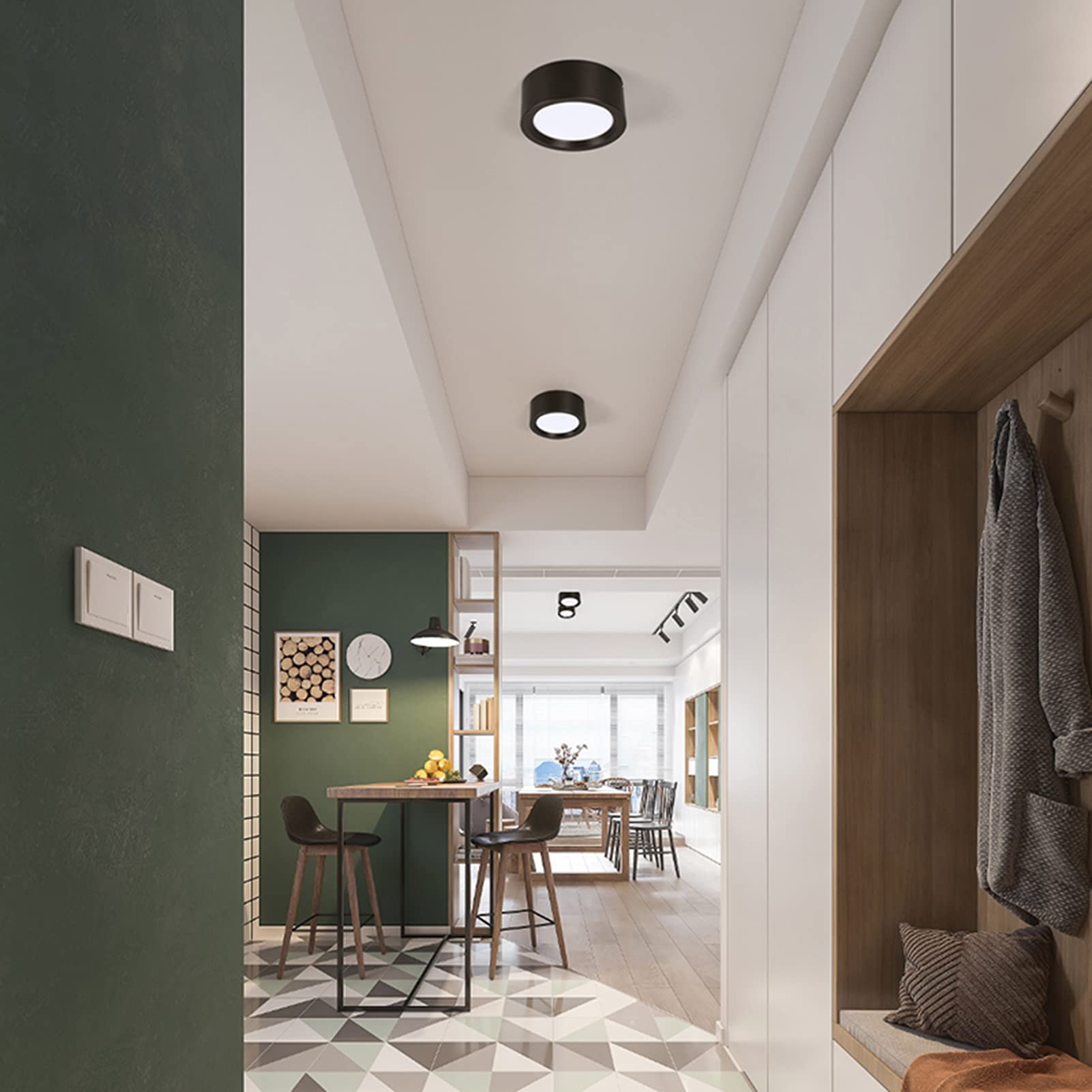 Nordic Small Flush Mount Ceiling Lights