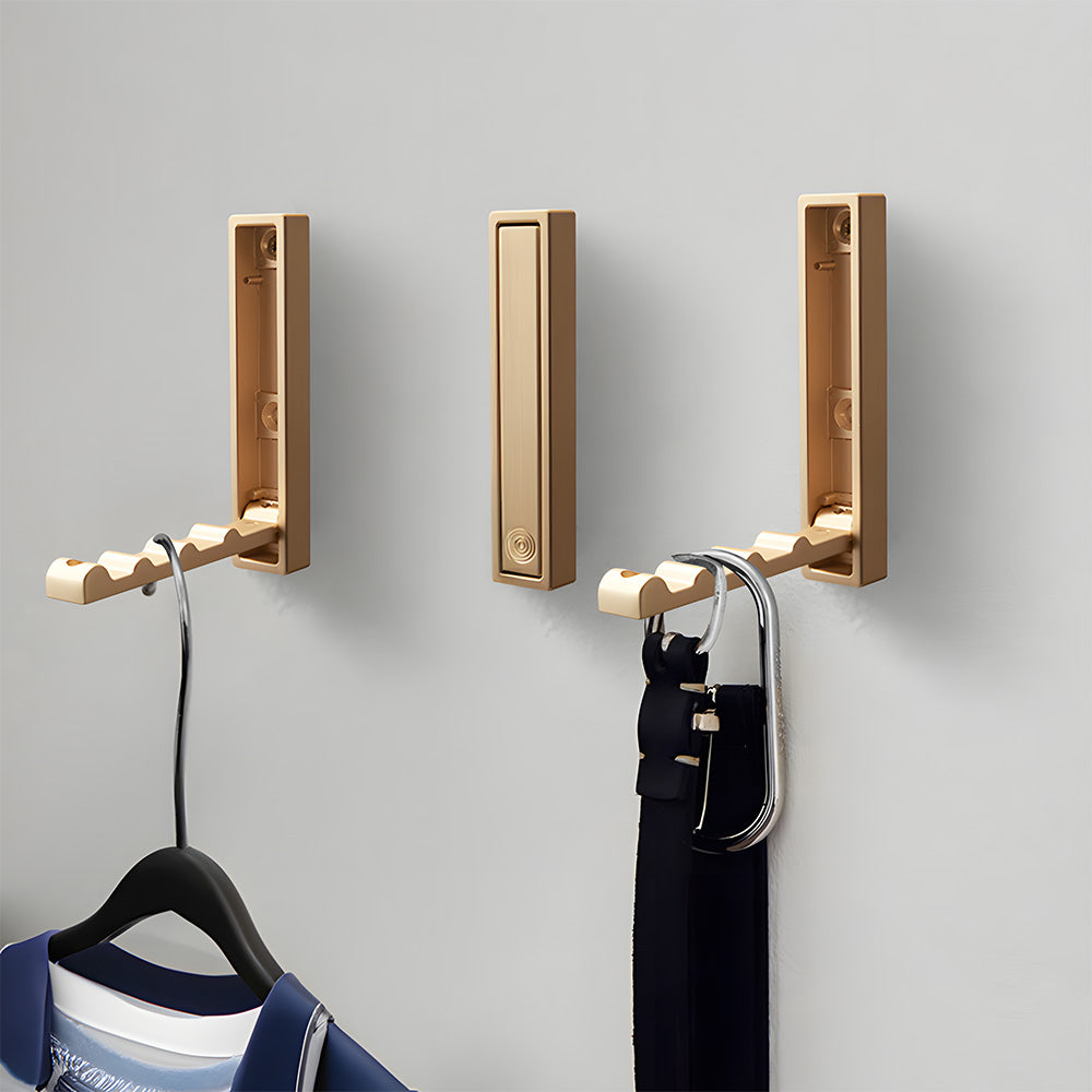 Invisible Foldable Coat Multi-Functional Single Hook For Bathroom