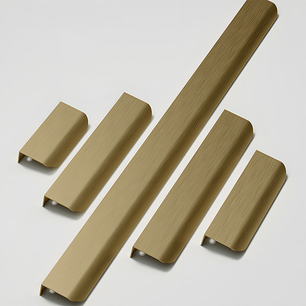 Simple Multicolored Invisible Cabinet Drawer Handles