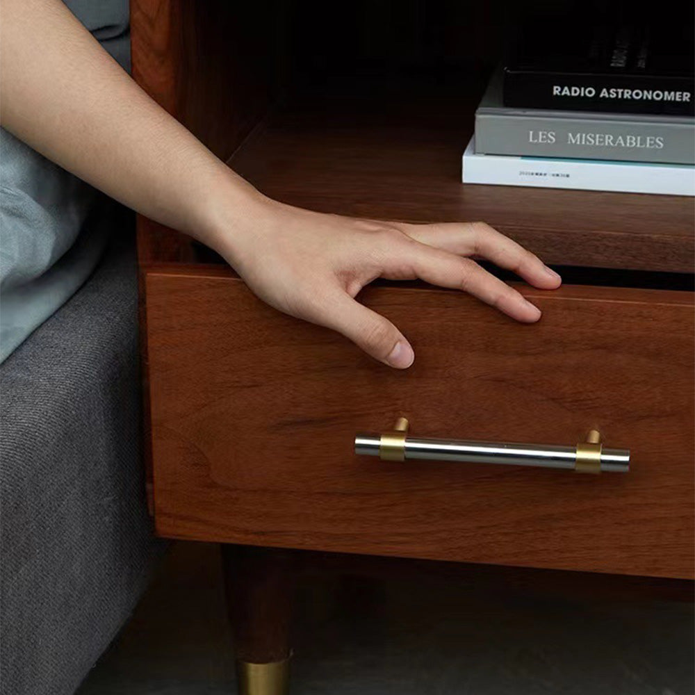 Modern Silver Drawer Handles Stainless Steel Cabinet Pulls