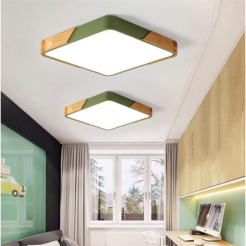 Colorful Square Simple Ceiling Lights